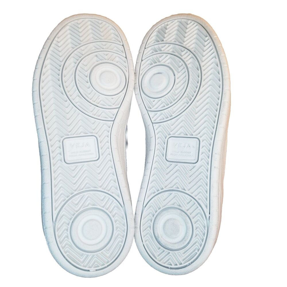 Veja V-10 Nautico Women's Size 8 White Leather Classic Casual Shoes Sneakers - Picture 5 of 6